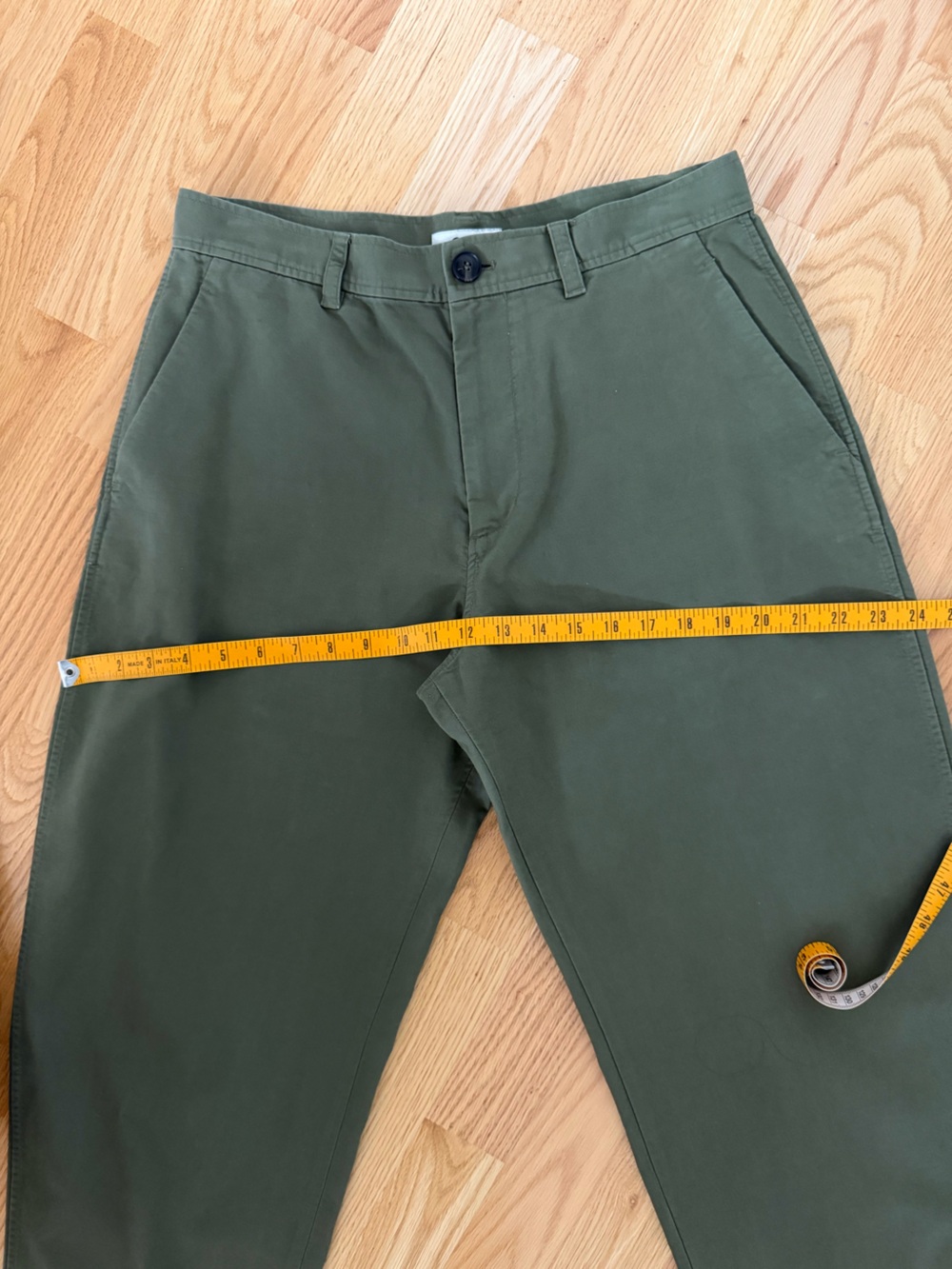 COS Men’s Barrel Chinos 33R - Picture 7 of 9